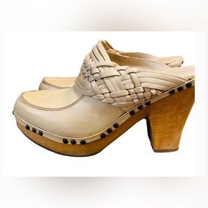 Frye Ella Clogs Mules